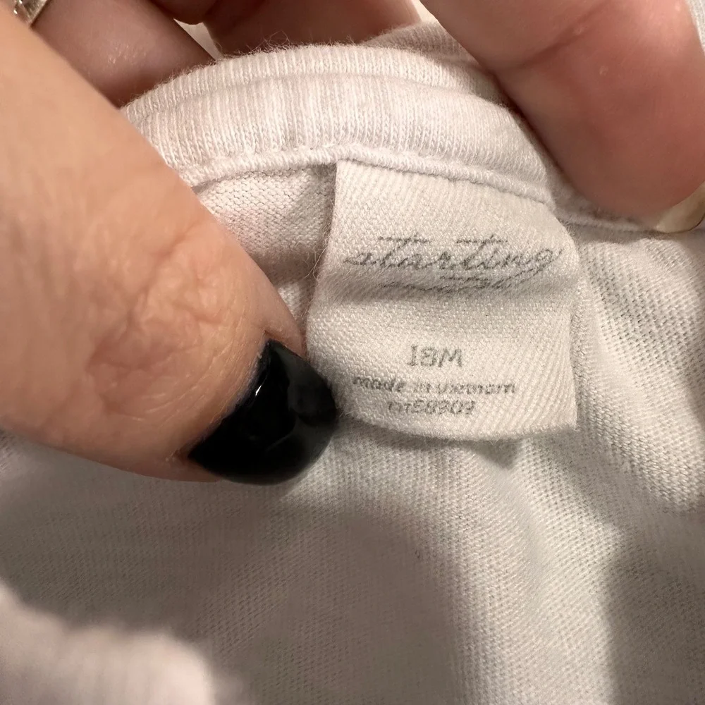 Starting Out Dinosaur Seersucker Shortall Set 18M Blue White Striped Baby Boy